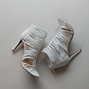 New White Heels Size 6.5